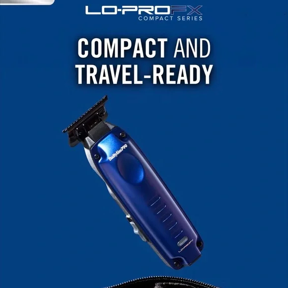 BaBylissPRO LO-PROFX Compact Series Blue Cordless Trimmer